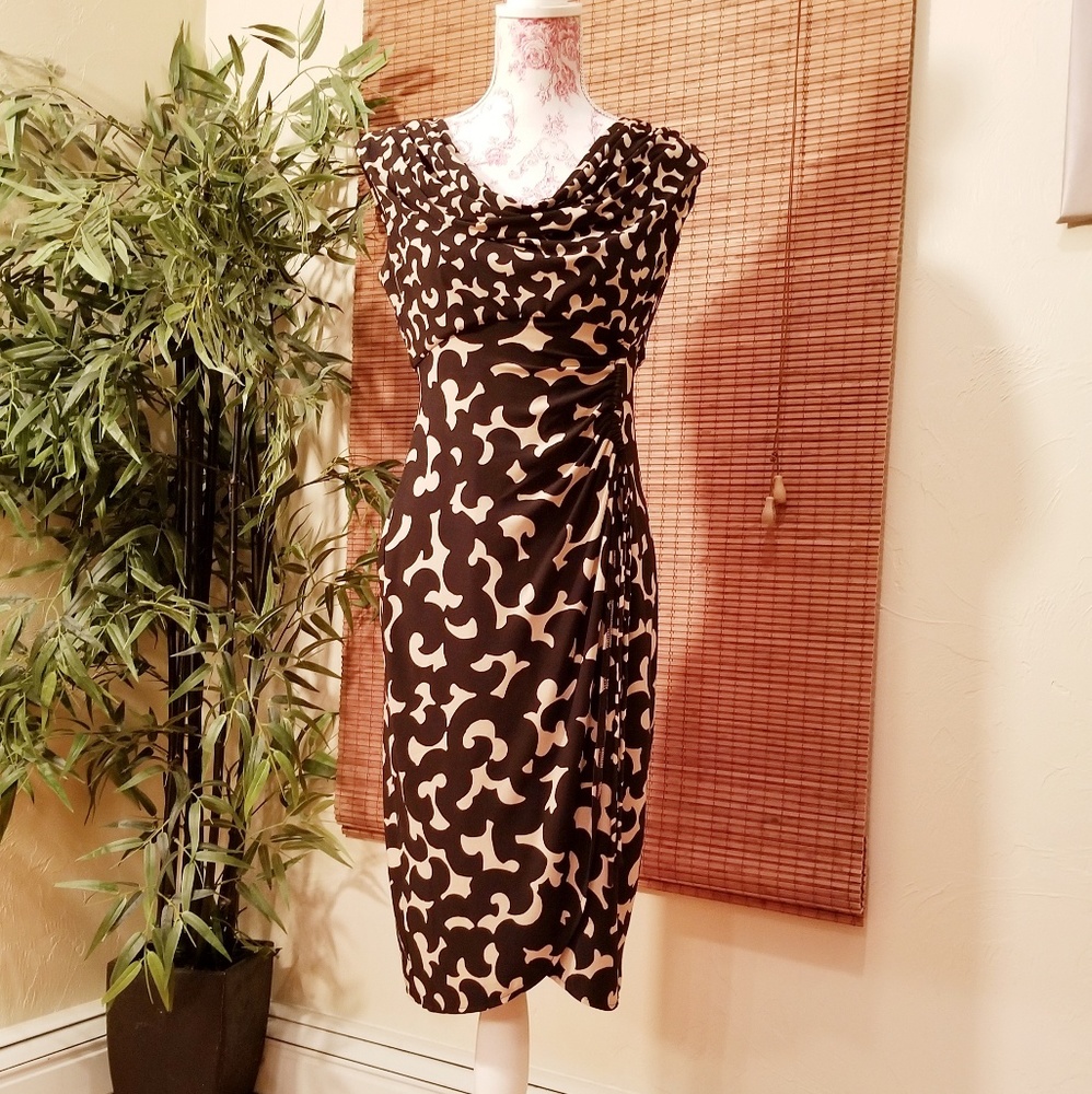 Cocktail business casual midi dress